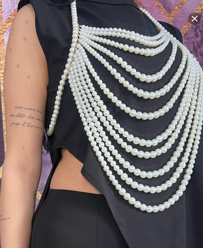 COLLANA TOP DI PERLE DAHLIA