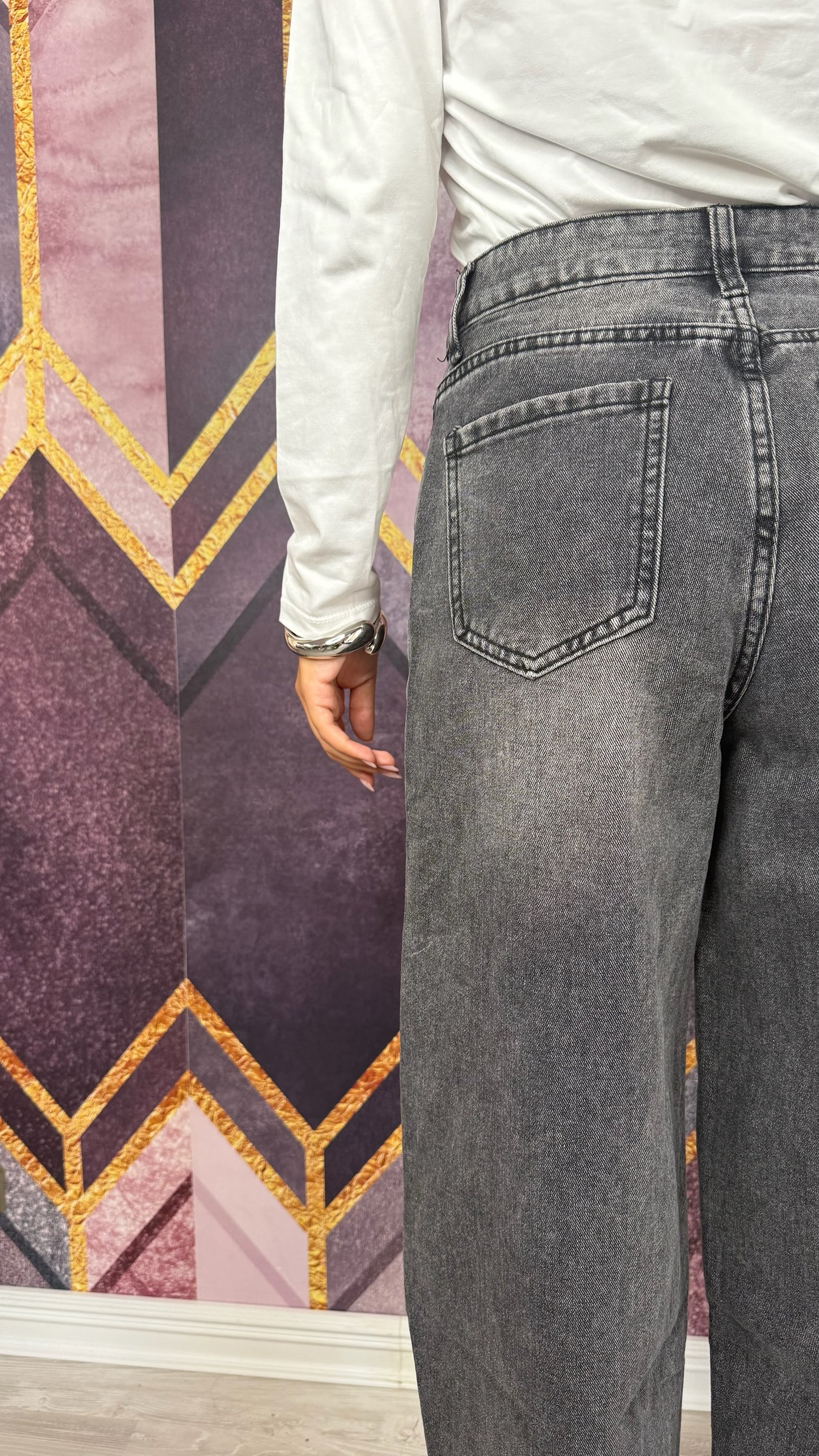 DENIM BALLOON GRIGIO