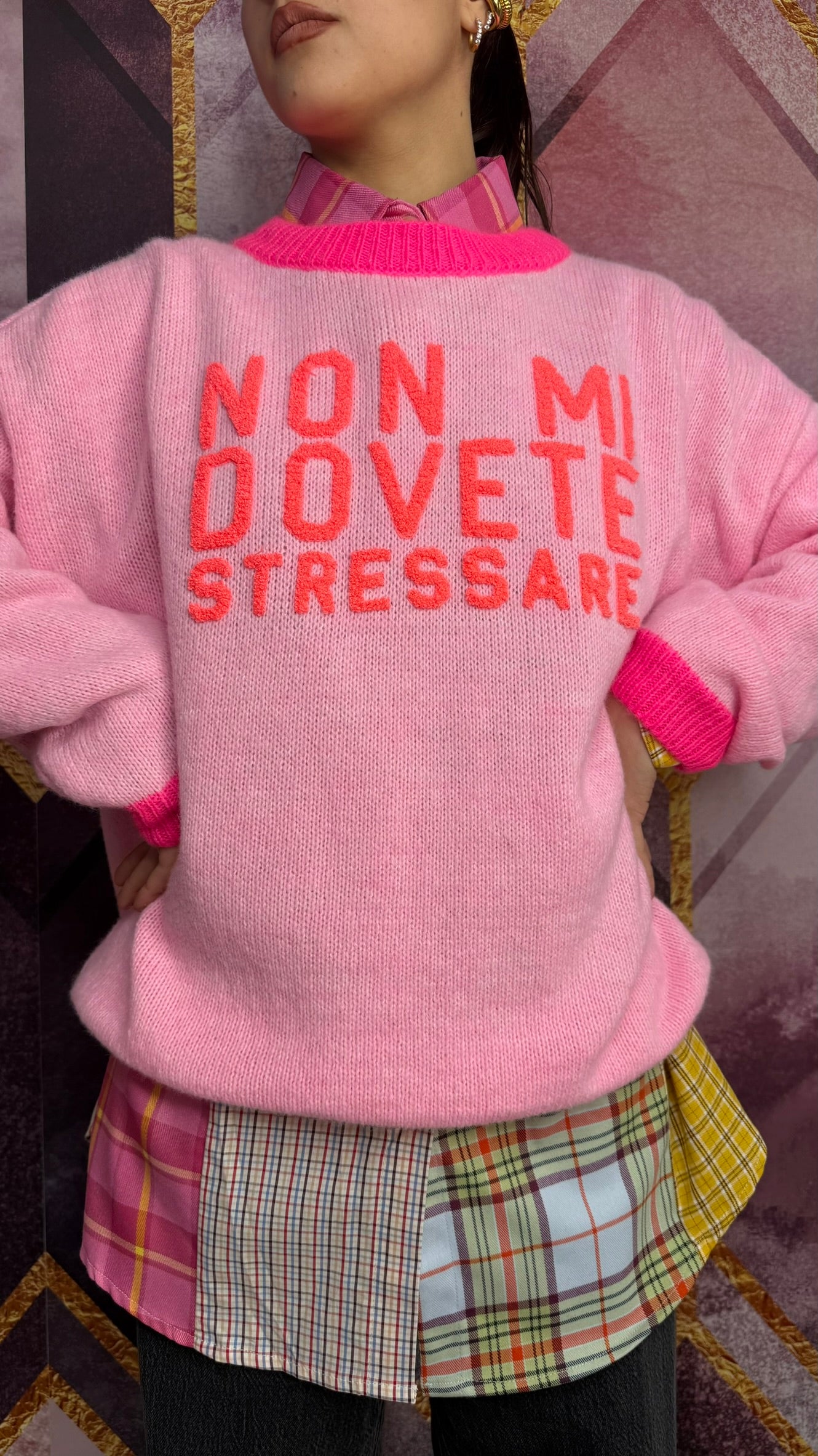 MAGLIONE NON MI DOVETE STRESSARE