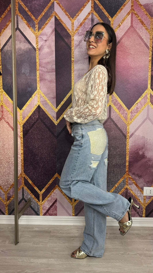DENIM CREAM