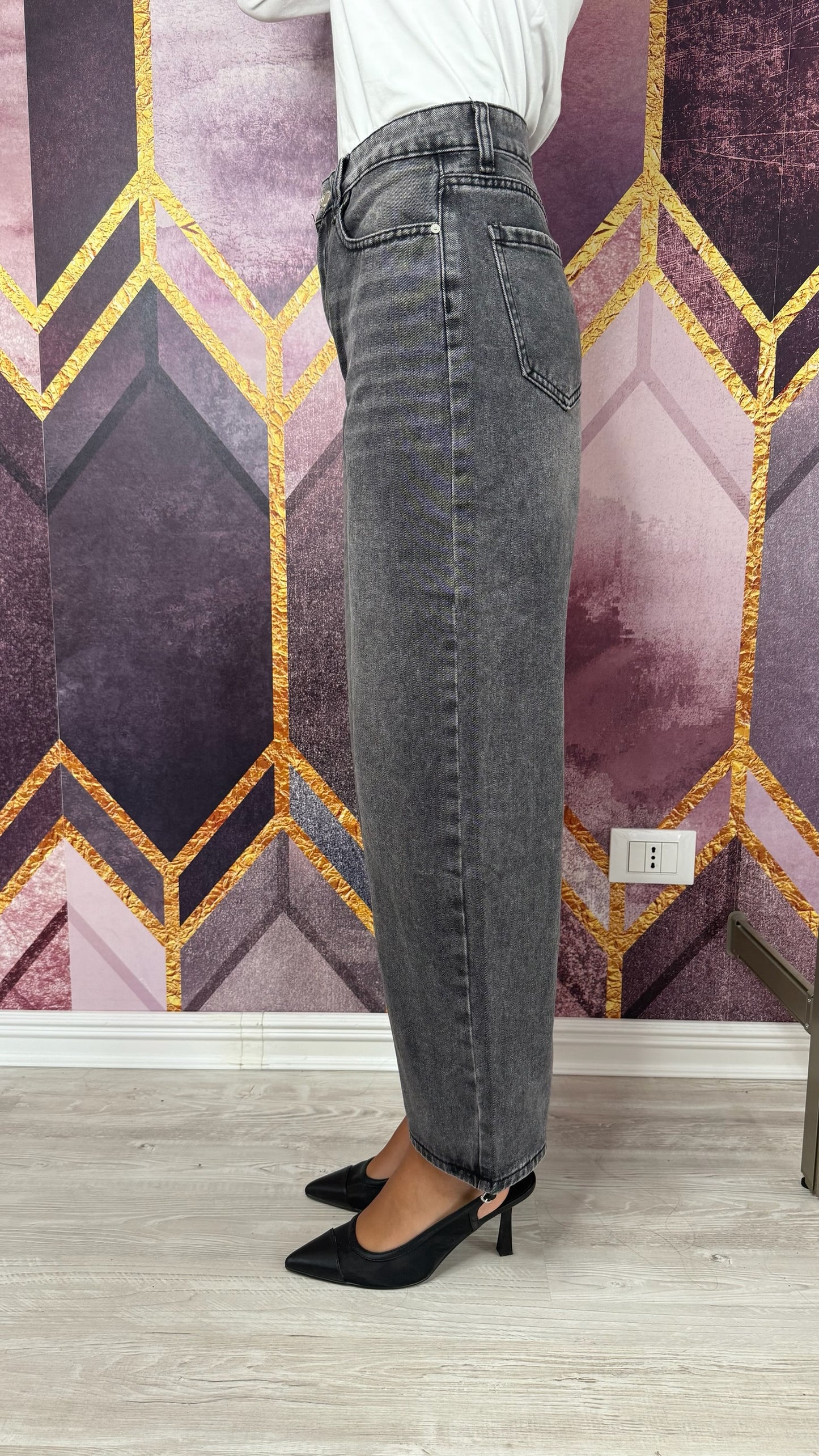 DENIM BALLOON GRIGIO