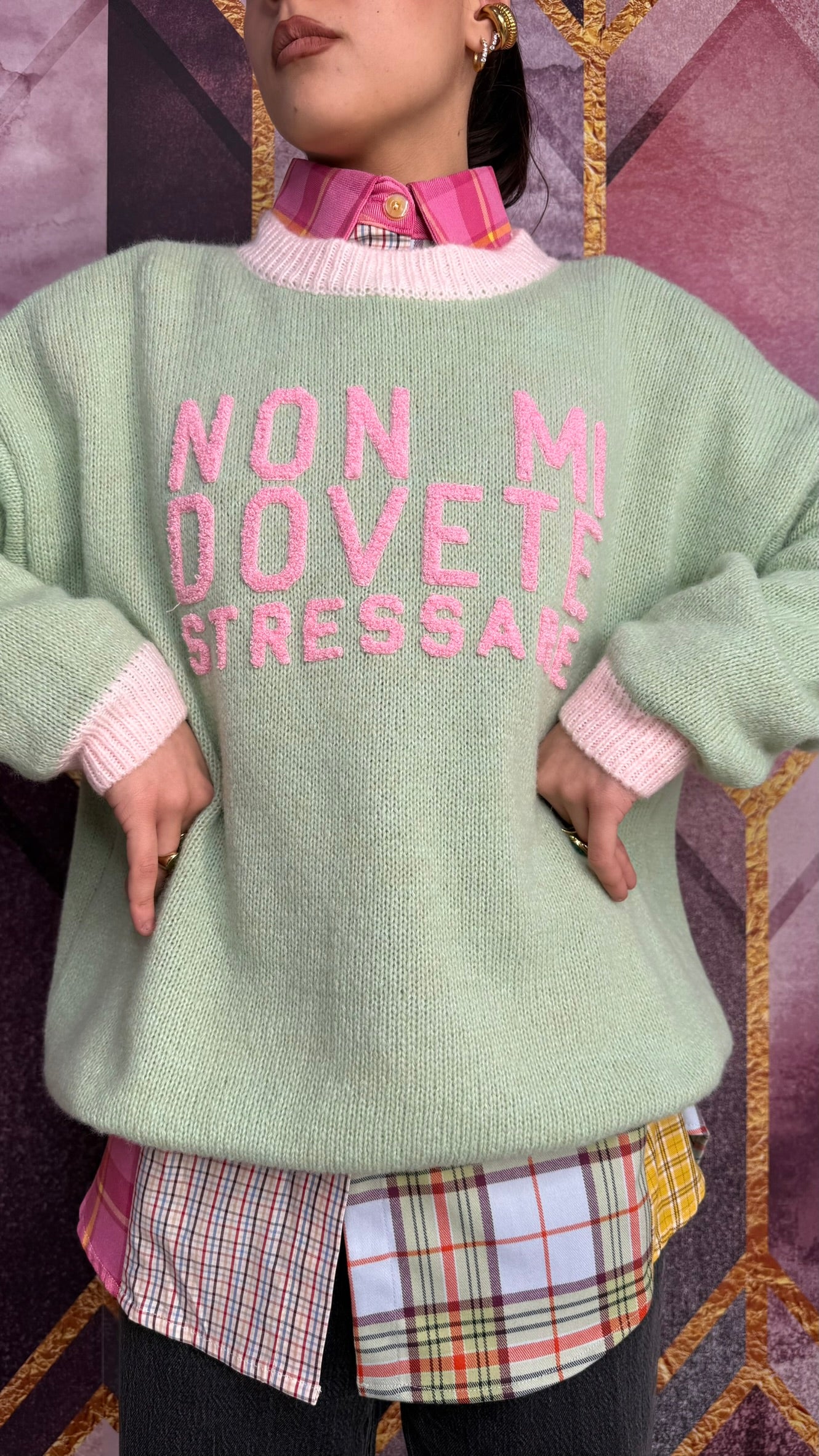 MAGLIONE NON MI DOVETE STRESSARE