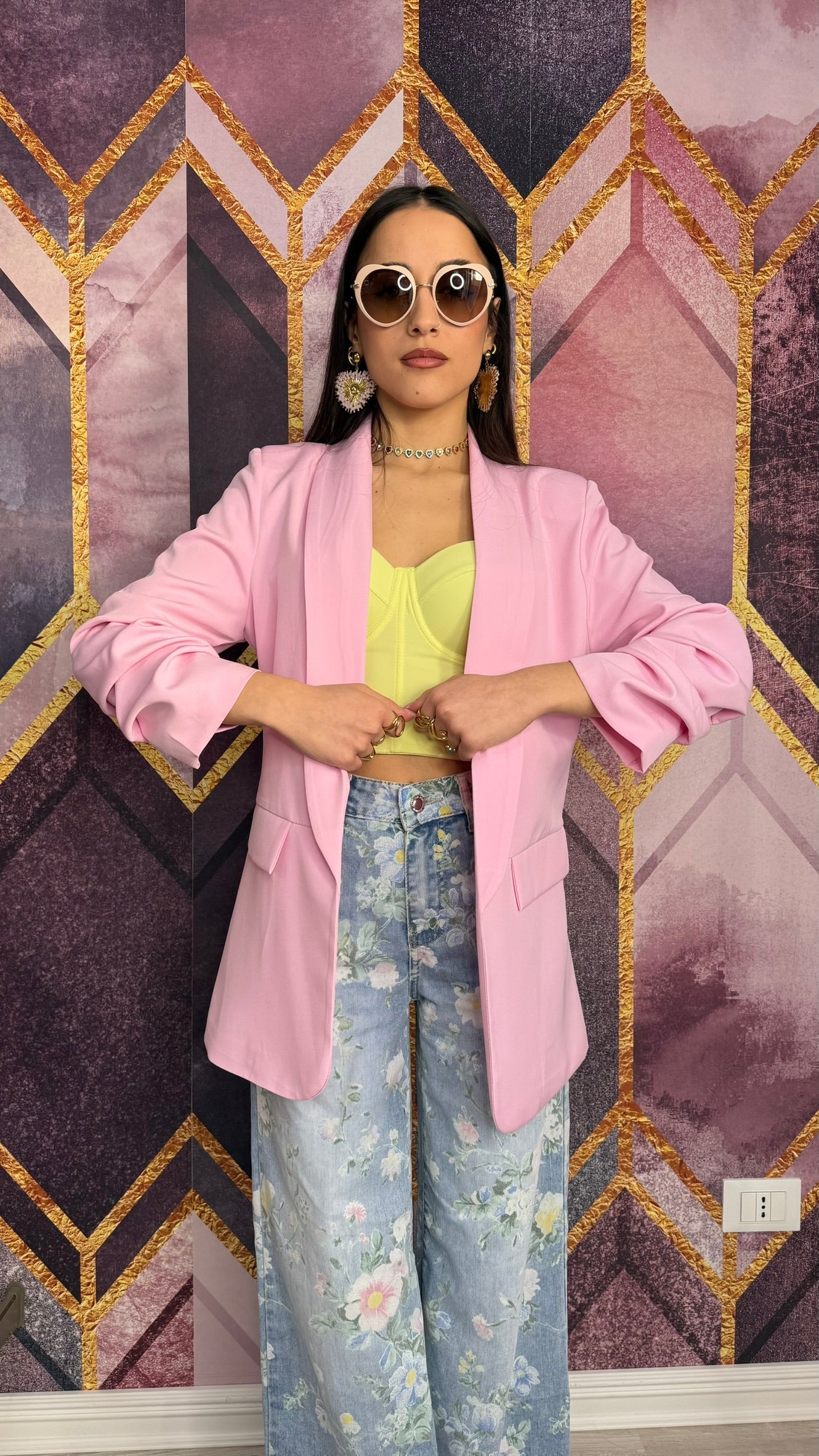 BLAZER ROUCHES VARI COLORI