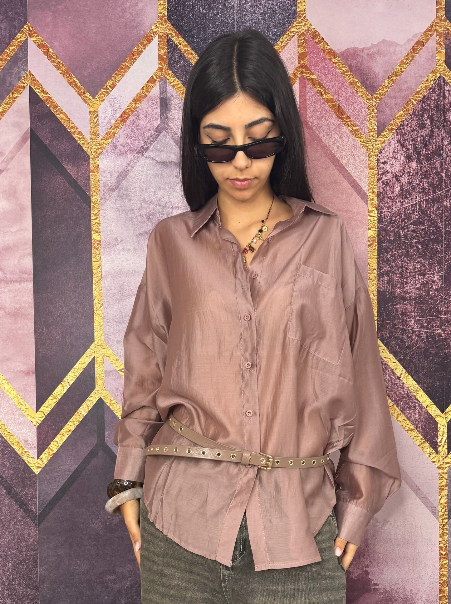 CAMICIA VIVIEN IN SETA VARI COLORI