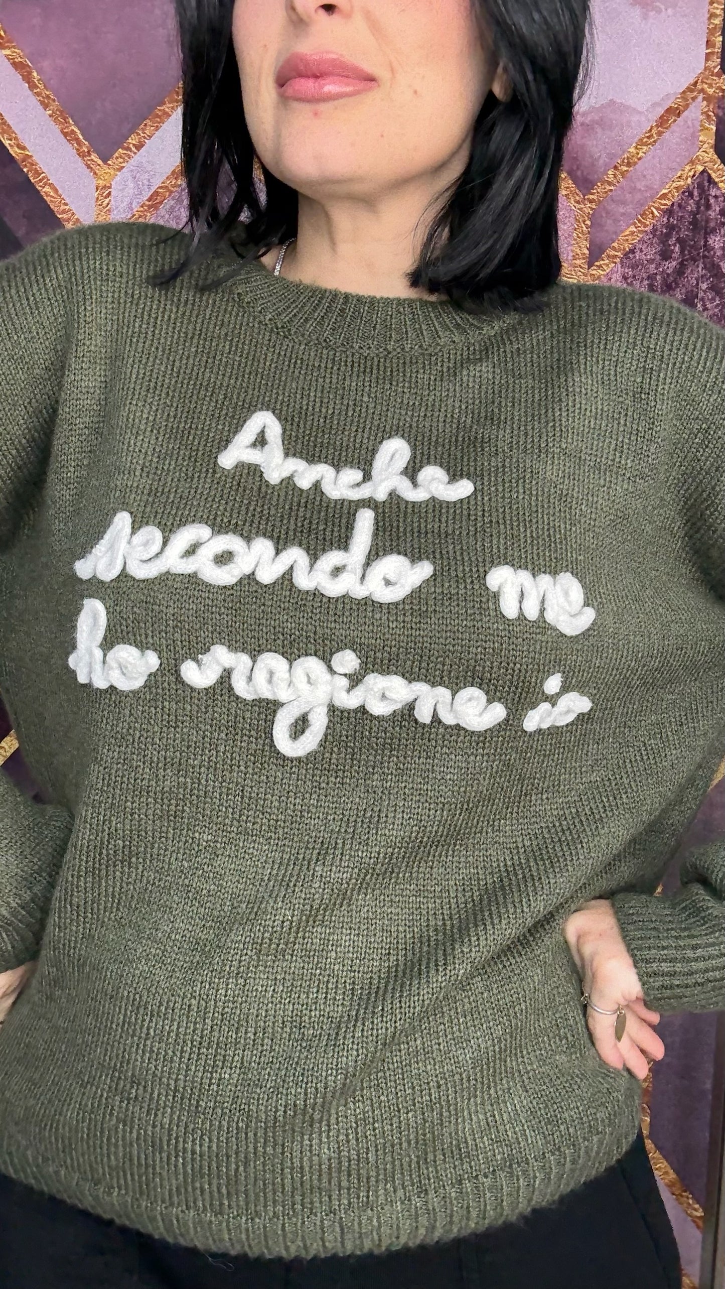 MAGLIONE HO RAGIONE IO