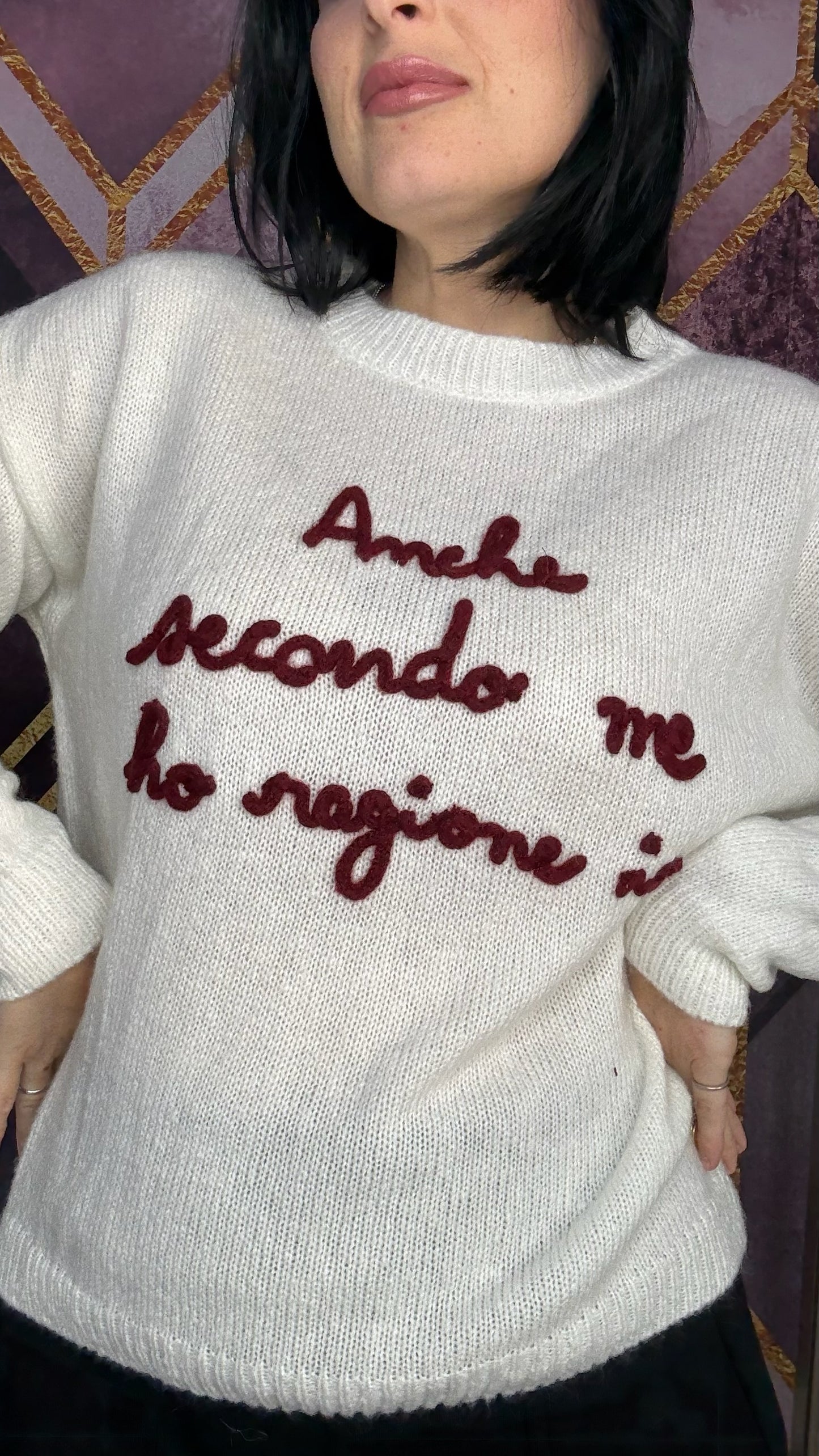 MAGLIONE HO RAGIONE IO