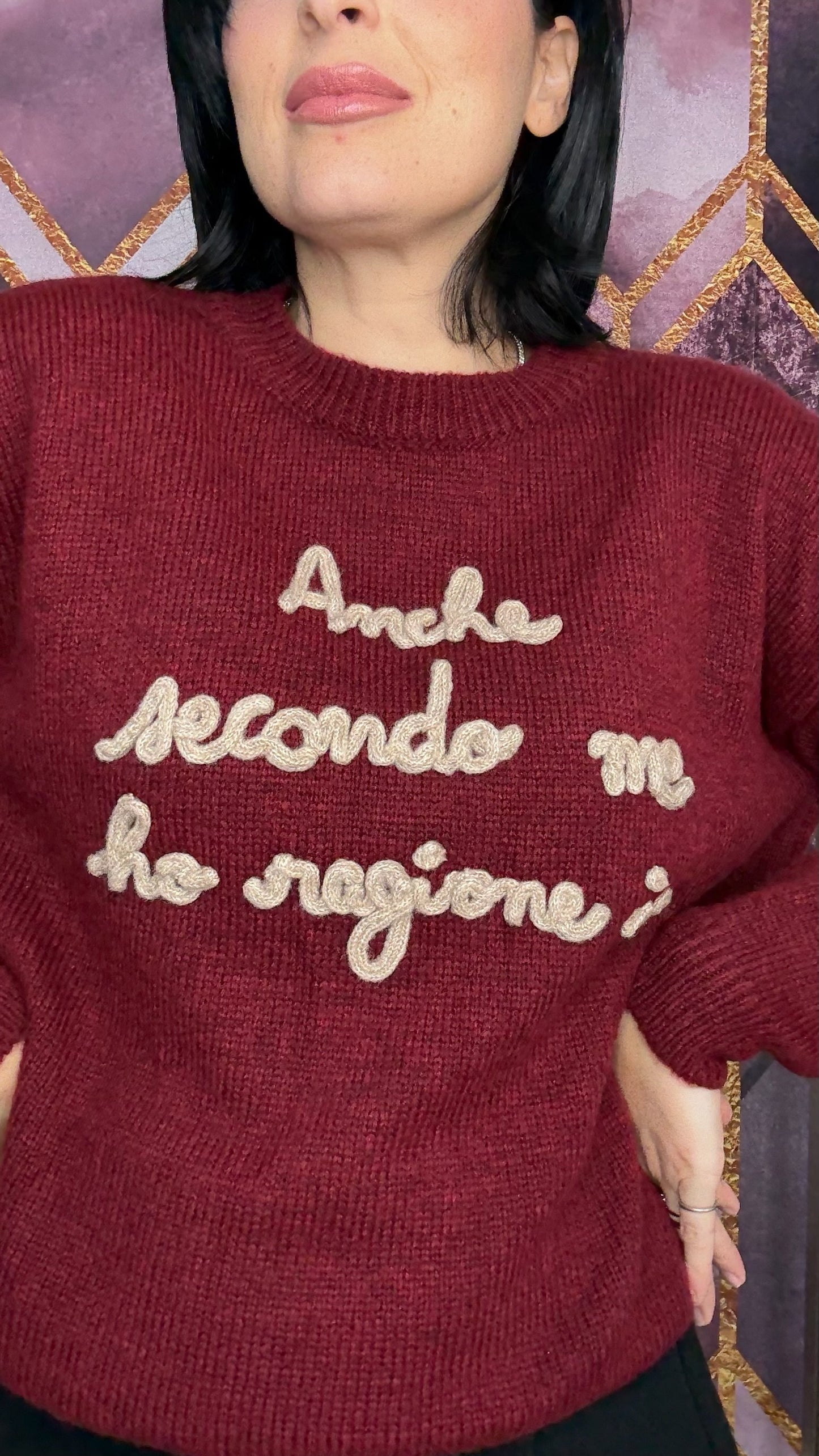 MAGLIONE HO RAGIONE IO