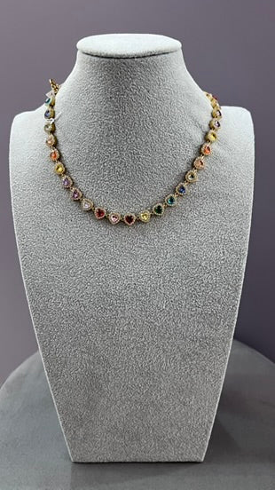 CHOKER HEART VARI COLORI