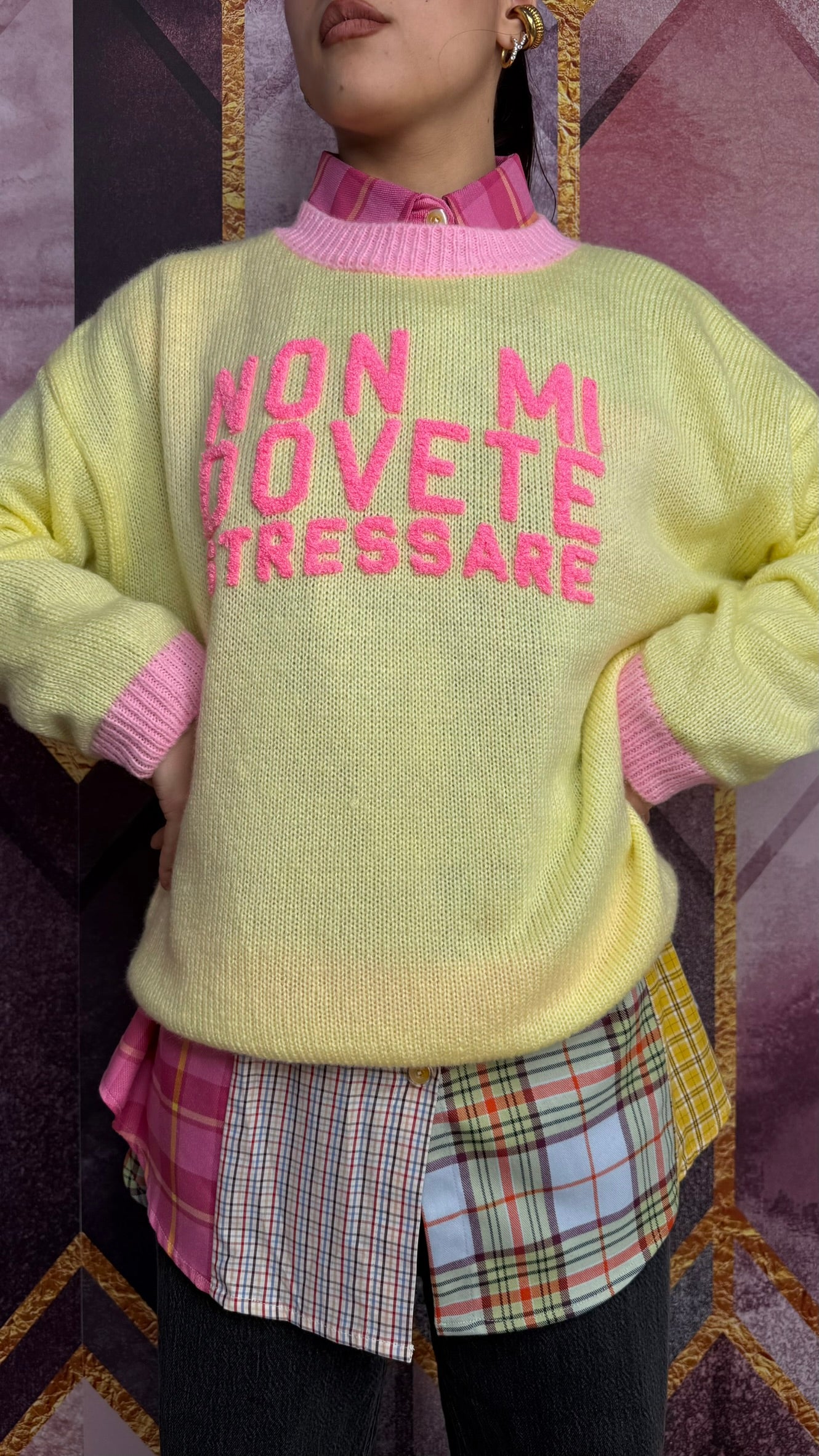 MAGLIONE NON MI DOVETE STRESSARE