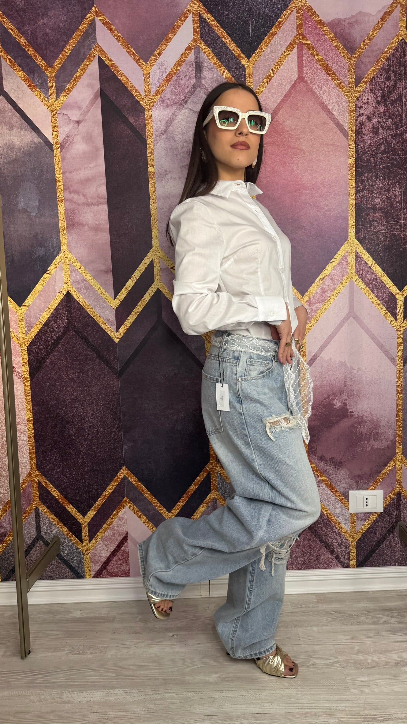 DENIM PIZZO
