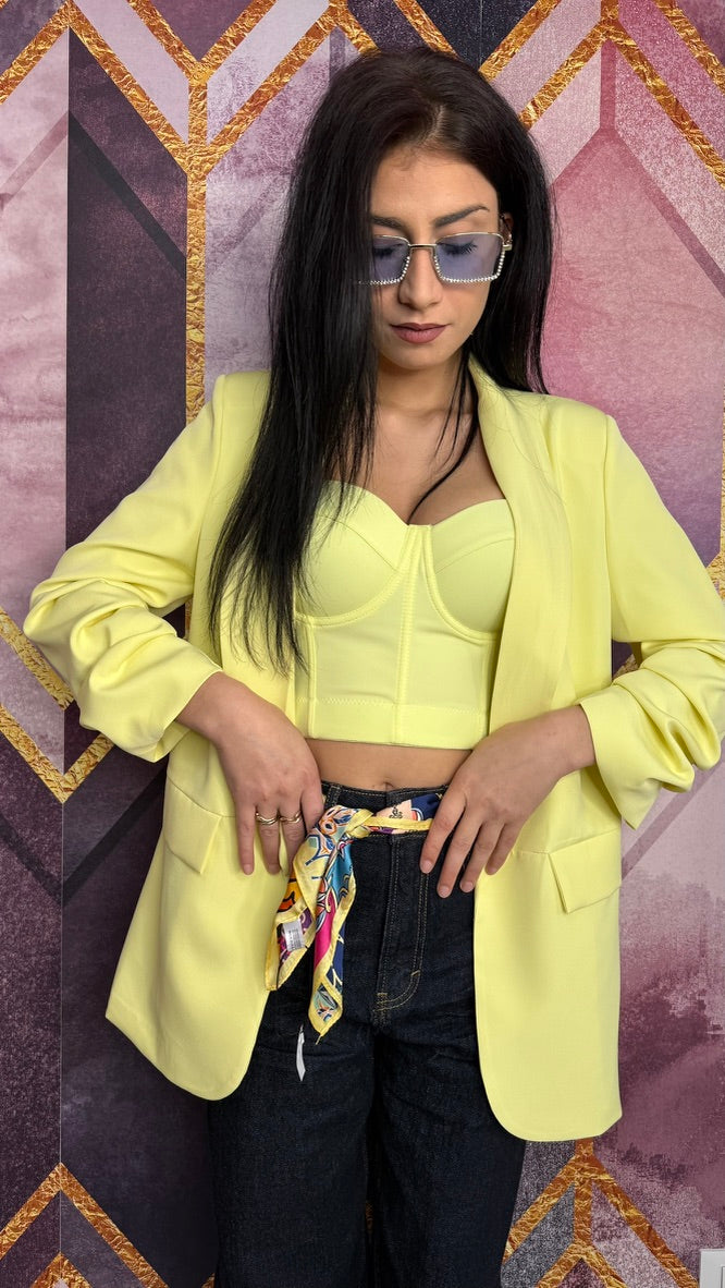 BLAZER ROUCHES VARI COLORI