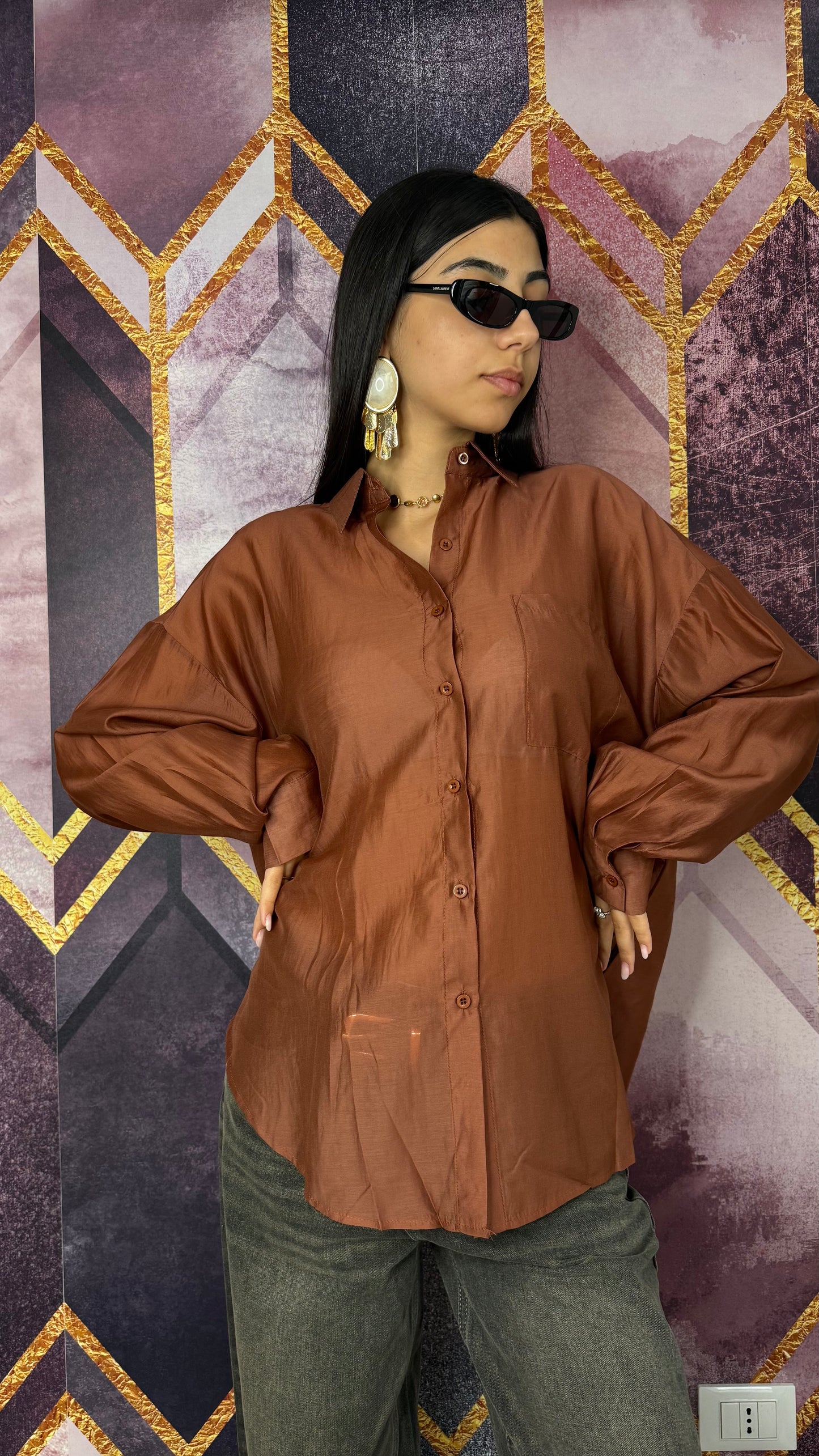 CAMICIA VIVIEN IN SETA VARI COLORI