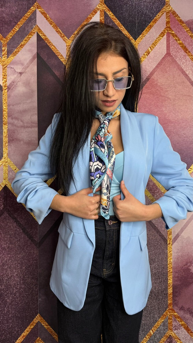 BLAZER ROUCHES VARI COLORI