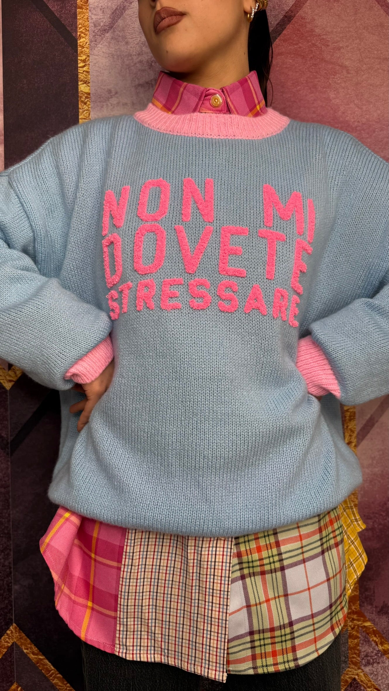 MAGLIONE NON MI DOVETE STRESSARE