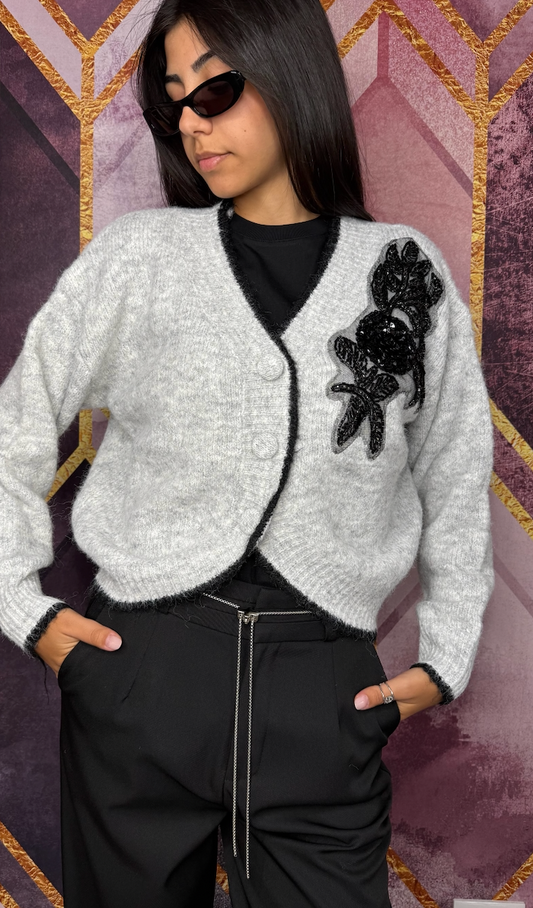 CARDIGAN FLOREAL