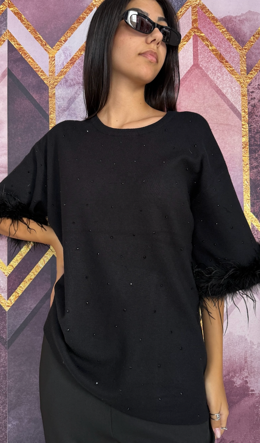 MAGLIA PLUME VARI COLORI