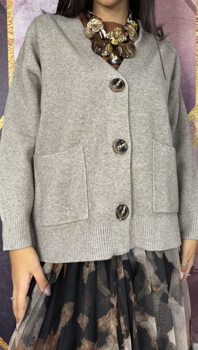 CARDIGAN MOGAN VARI COLORI