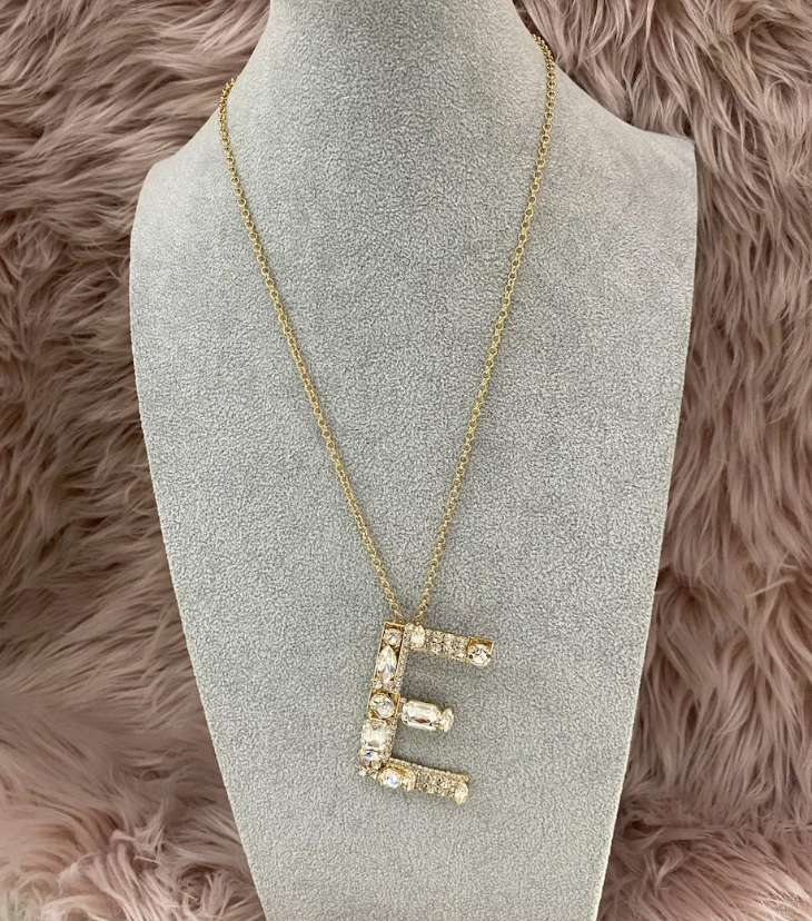 COLLANA CRYSTAL GLOW VARIE LETTERE